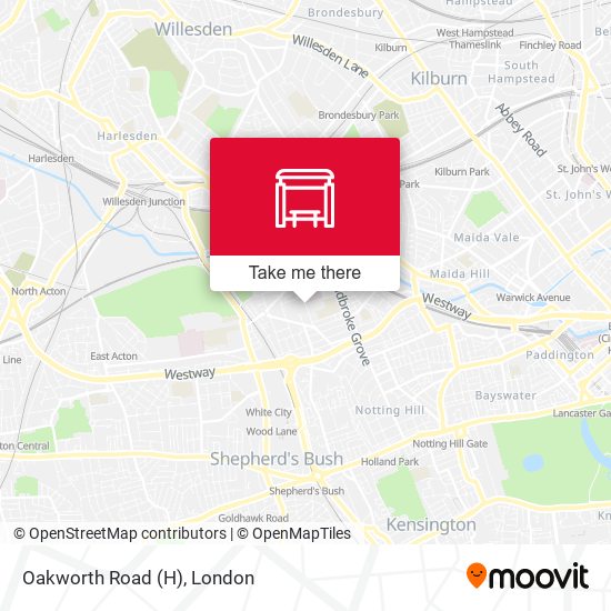 Oakworth Road (H) map