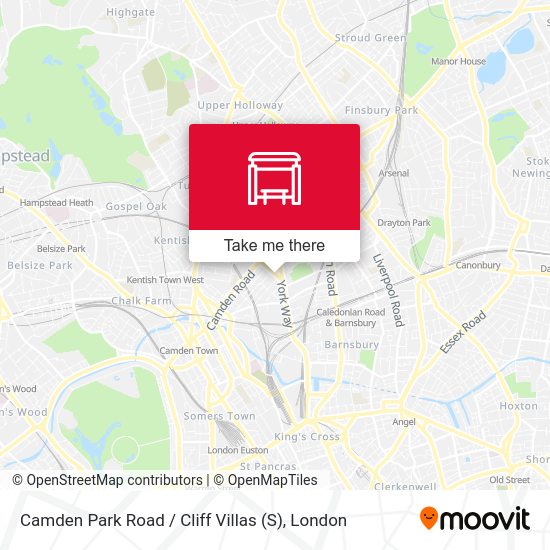 Camden Park Road / Cliff Villas (S) map