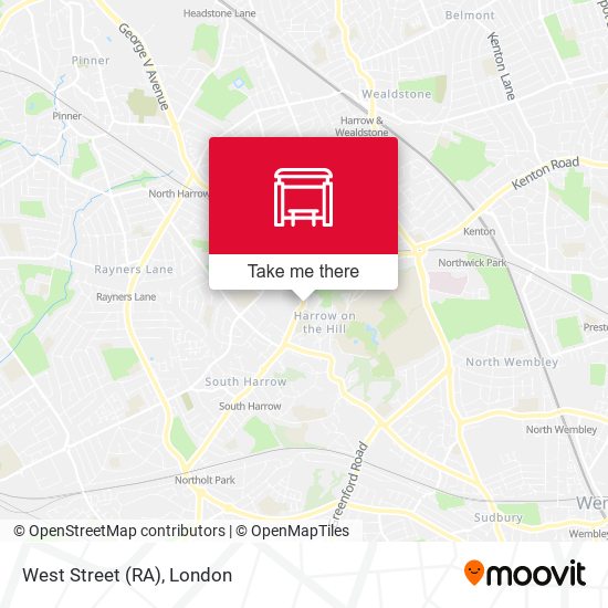 West Street (RA) map