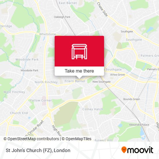 St John's Church (FZ) map