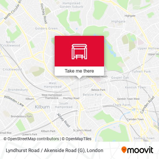 Lyndhurst Road / Akenside Road (G) map