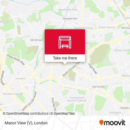 Manor View map