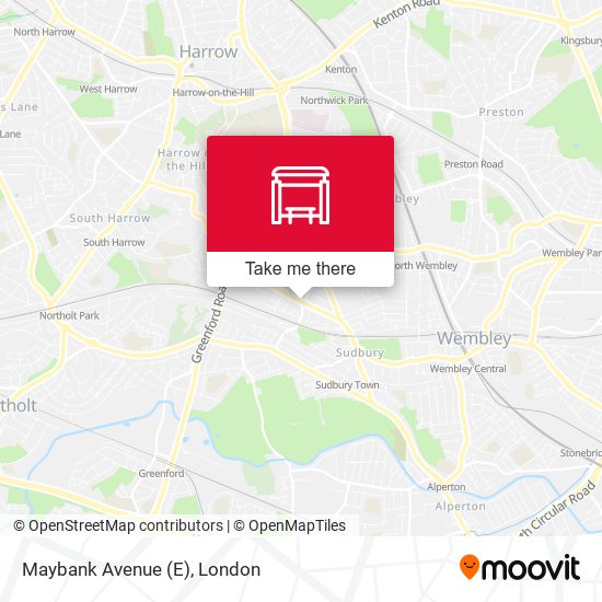 Maybank Avenue (E) map