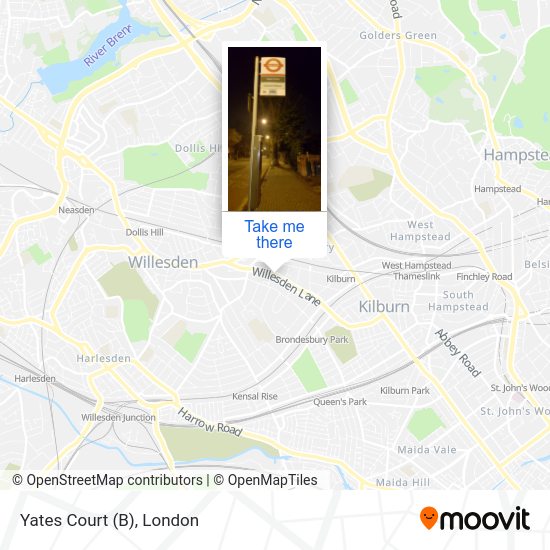 Yates Court (B) map