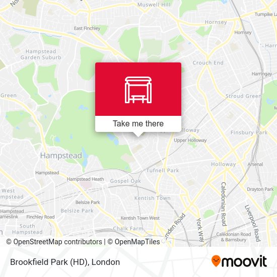 Brookfield Park (HD) map