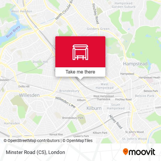 Minster Road (CS) map