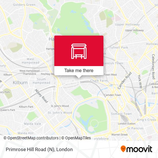 Primrose Hill Road (N) map