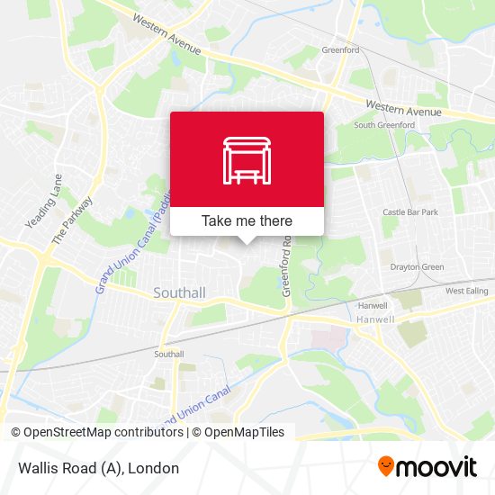 Wallis Road (A) map