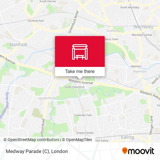 Medway Parade (C) map