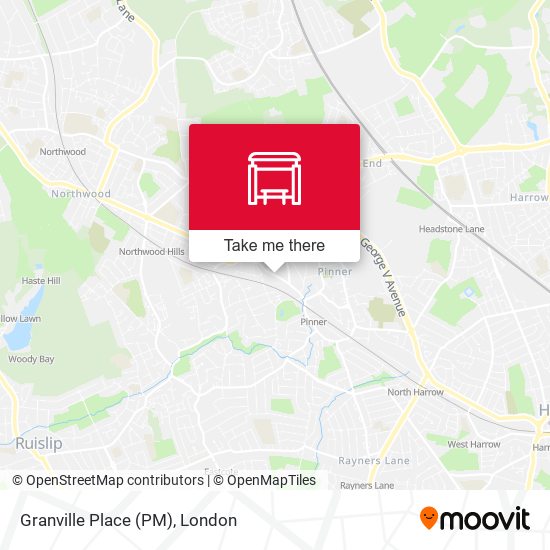 Granville Place (PM) map