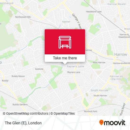 The Glen (E) map
