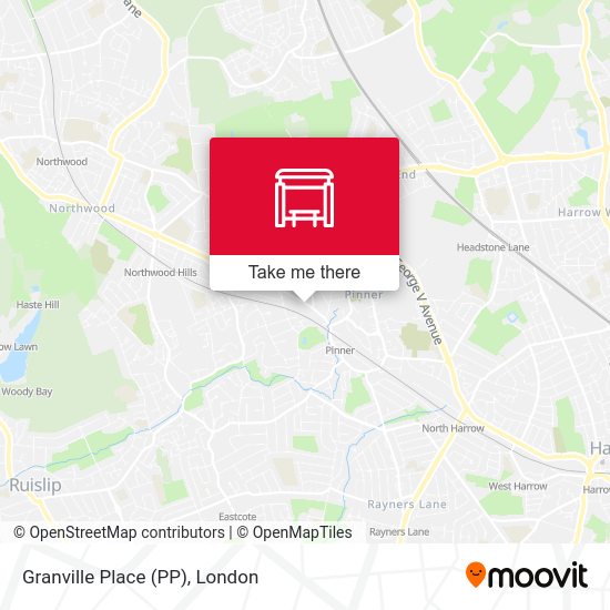 Granville Place (PP) map