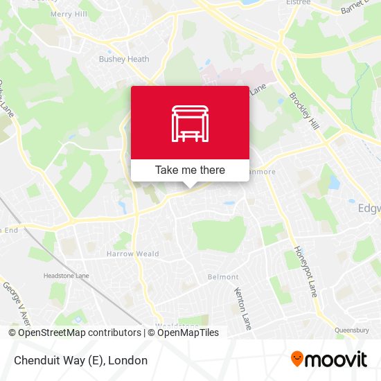 Chenduit Way (E) map