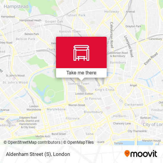 Aldenham Street map