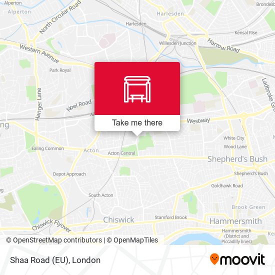 Shaa Road (EU) map