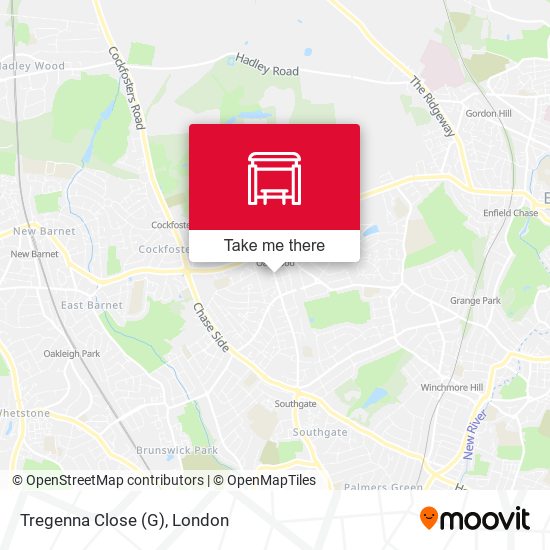 Tregenna Close (G) map