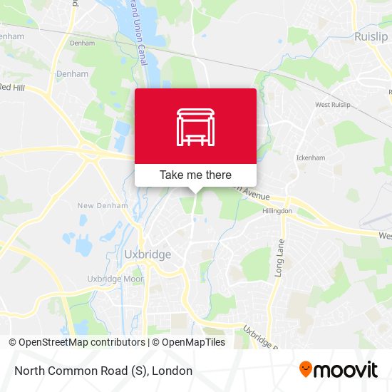 North Common Road (S) map