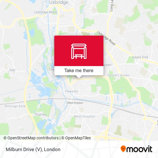 Milburn Drive (V) map