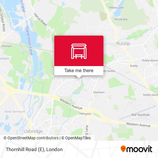 Thornhill Road (E) map