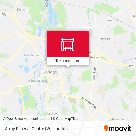 Army Reserve Centre (W) map