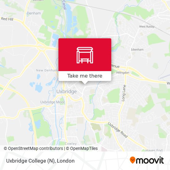 Uxbridge College (N) map