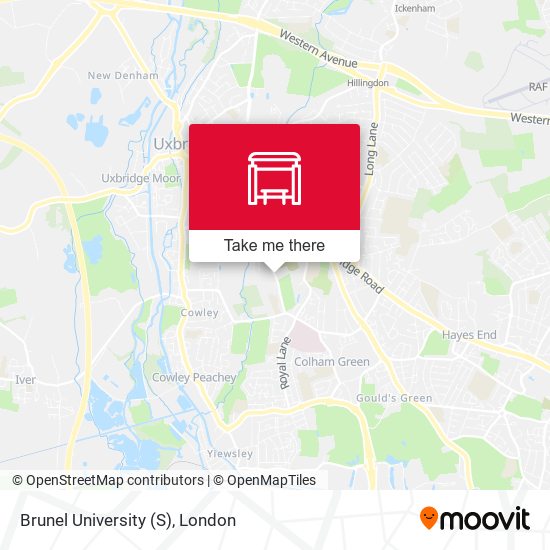 Brunel University map