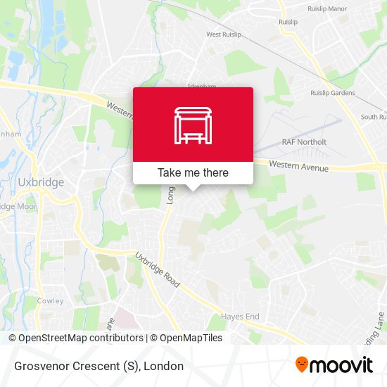 Grosvenor Crescent (S) map
