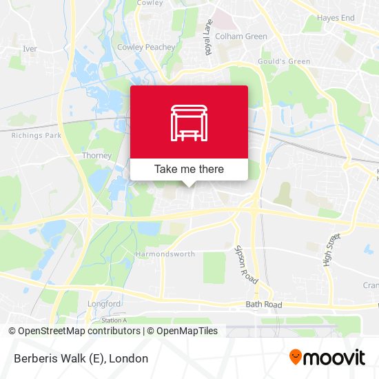 Berberis Walk (E) map