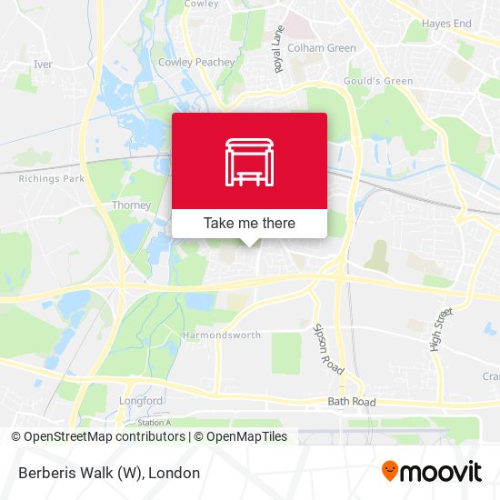 Berberis Walk map