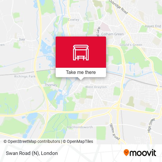 Swan Road (N) map