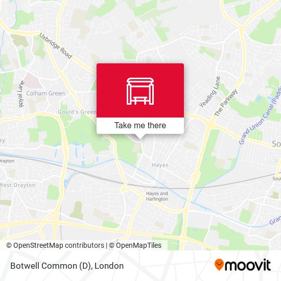 Botwell Common (D) map