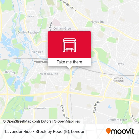 Lavender Rise / Stockley Road (E) map