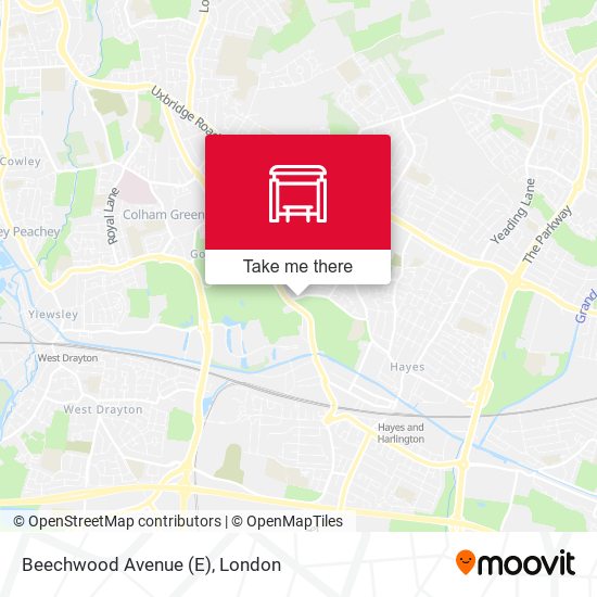 Beechwood Avenue (E) map