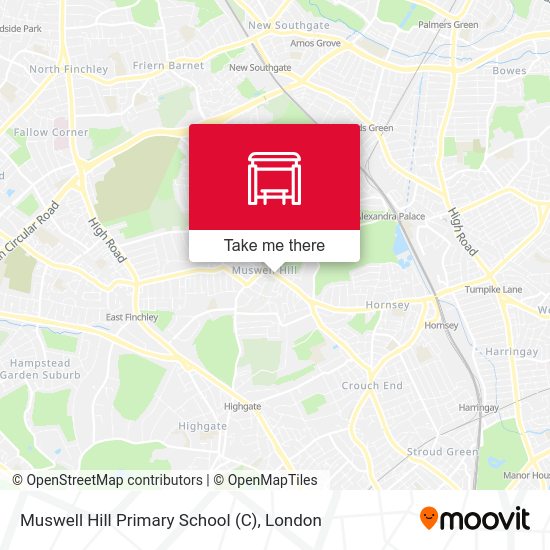Muswell Hill Primary School (C) map