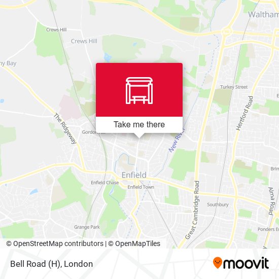 Bell Road (H) map