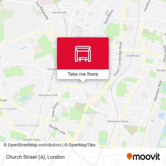 Church Street (A) map