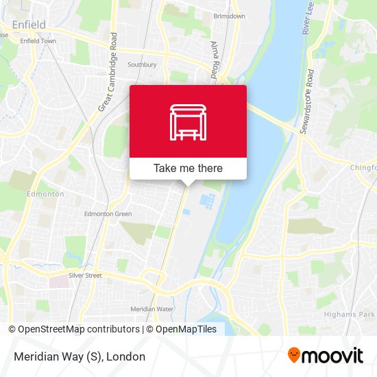Meridian Way (S) map