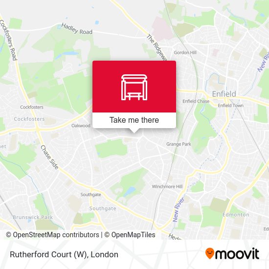 Rutherford Court (W) map