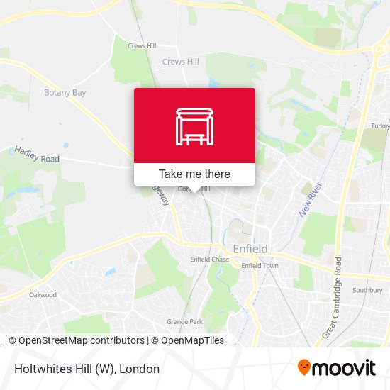 Holtwhites Hill (W) map