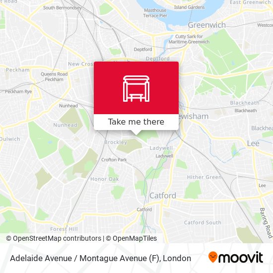 Adelaide Avenue / Montague Avenue (F) map