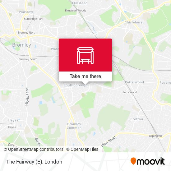 The Fairway (E) map