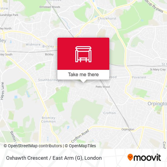 Oxhawth Crescent / East Arm (G) map