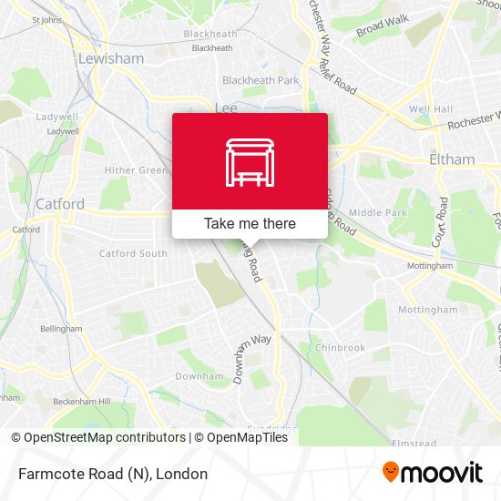 Farmcote Road (N) map