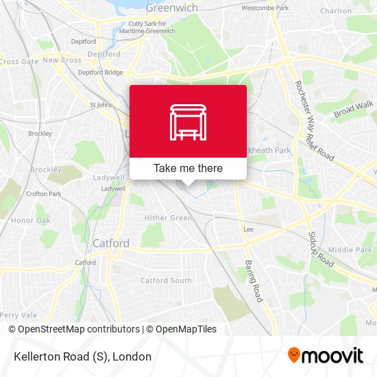 Kellerton Road (S) map