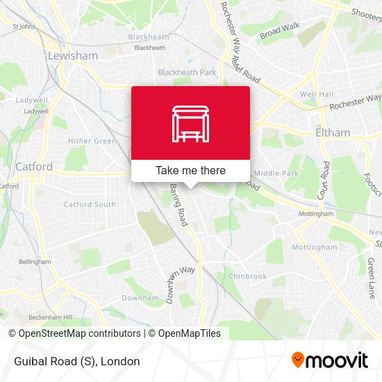Guibal Road (S) map