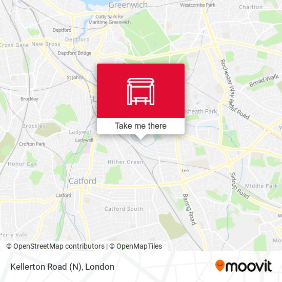 Kellerton Road (N) map