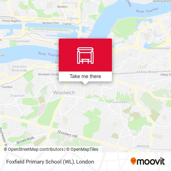 Foxfield Primary School (WL) map