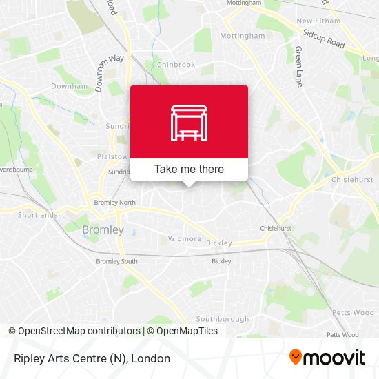 Ripley Arts Centre (N) map