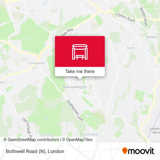Bothwell Road (N) map