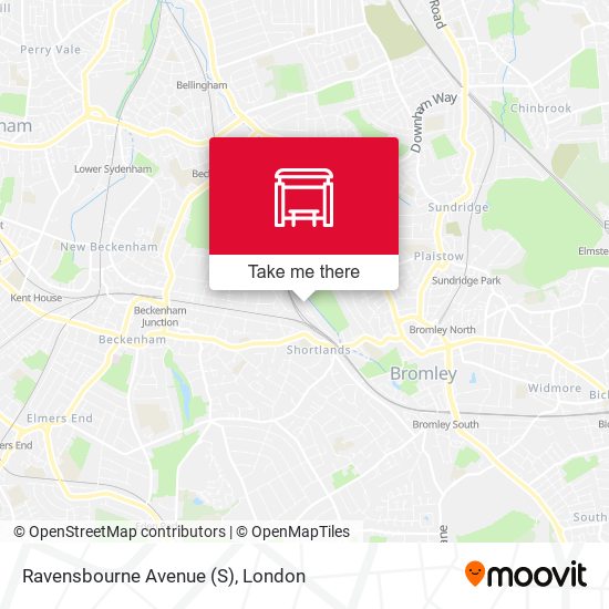 Ravensbourne Avenue (S) map